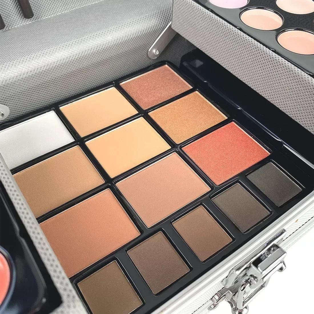 Women’s complete makeup set – eyeshadow lip blush nail polish kit