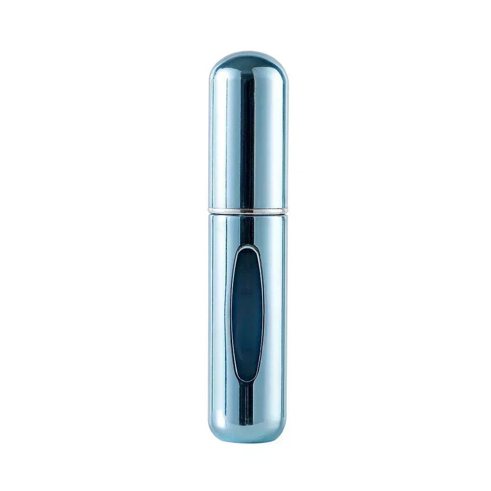 Luxury travel mini perfume bottle charging base direct sample aluminum alloy material