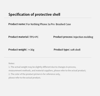 New Armor Bumper Shockproof Phone Case For Nothing Phone 3a Pro 5G Silicone Hard Cover Capa