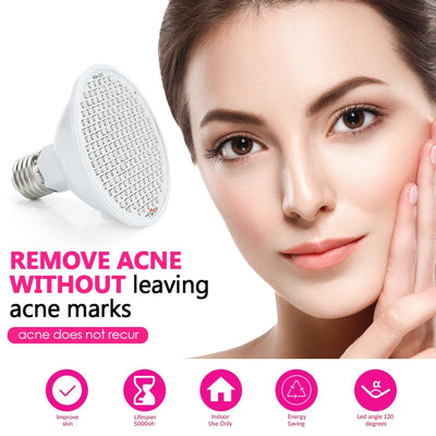 LED Red Light Photon Therapy Face Mask Beauty Instrument Facial SPA Acne Wrinkle Removal Skin Rejuvenation Anti Age Device