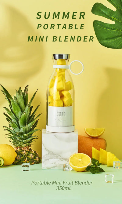 Portable Electric Juicer Blender Usb Mini Fruit Mixers Juicers Fruit Extractors Food Milkshake Multifunction Juice Maker Machine