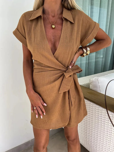 Jumpsuit Women Overalls Letter Print V Neck Cotton Linen Bodysuits Loose Trousers Summer Romper Sexy Streetwear Elegant Bodysuit