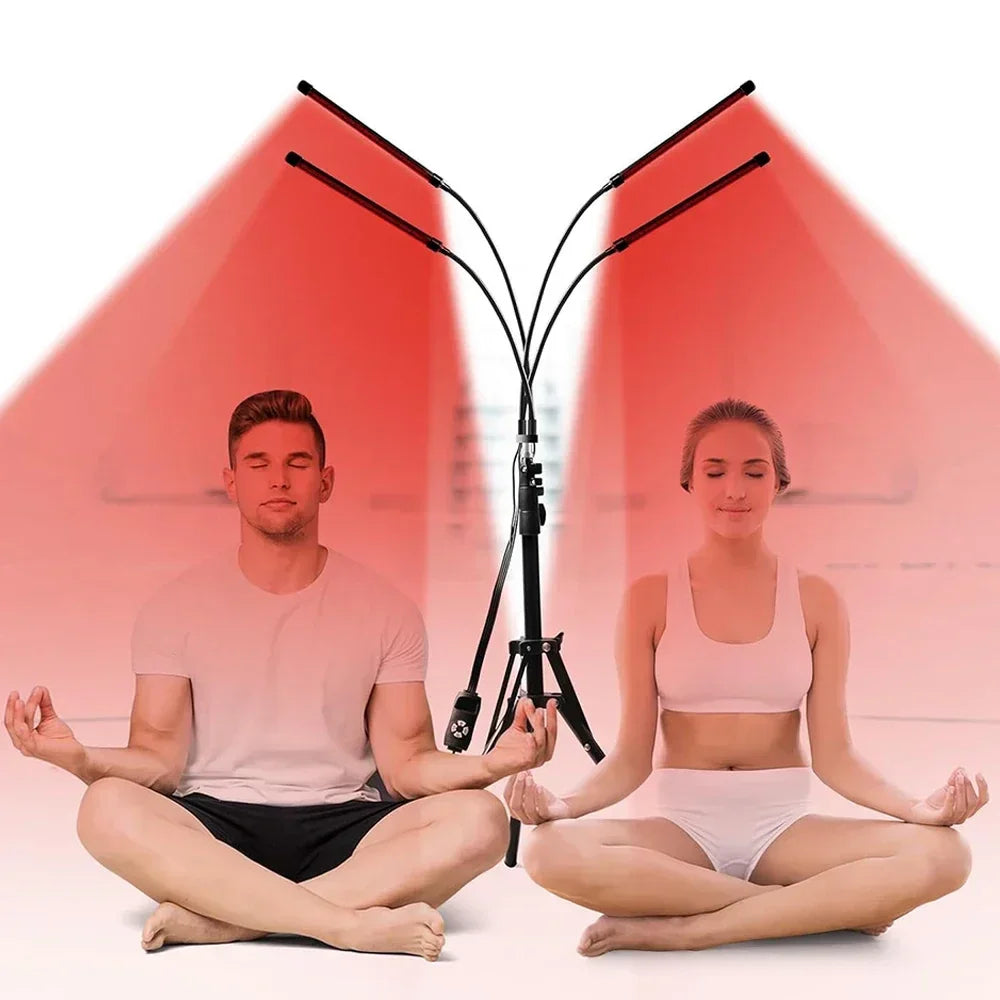 Led Red&Near Infrared Light Healthcare Lamp 660&850 nm Sauna for Full Body Face Joint Muscle Relieve Beauty Health Gadget Device