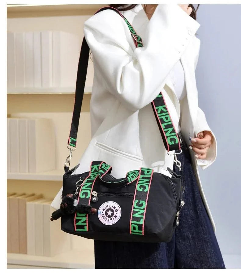 Sling Bag Women's Water-Resistant Nylon Purse