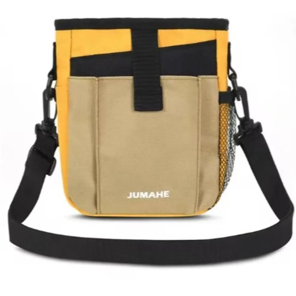 Large Capacity Pet Training Shoulder Bag with Strap Portable Dog Snack Pocket Treat Pouch Fashion Pet Poop Pouch Traveling