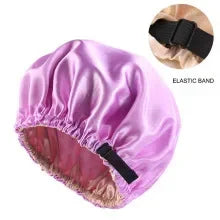 Silk Hair Bonnet for Sleeping Satin Bonnet for Natural Hair Silk Hair Wrap Satin Bonnet Cap Night Sleep Hat Silk Turban