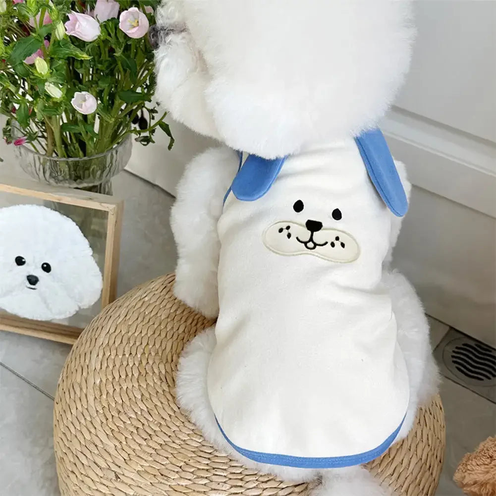 1.5-9kg Pet Cloth French Bulldog Teddy Pajamas Warm Cotton Winter Cat Coat Pet Clothes for Cats Small and Medium Dogs