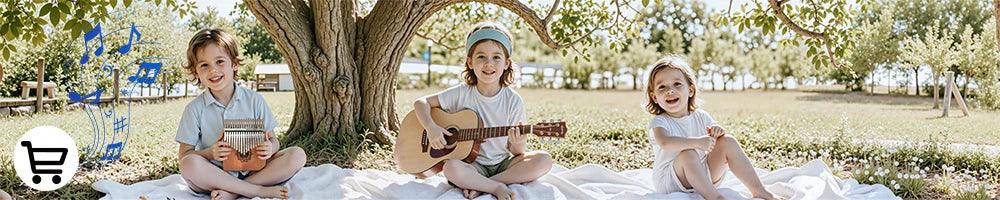 Ukulele Soprano 21 Inch Professional Acoustic Ukelele Four String Ukulele High Quality Solid Wood Beginner Kit for Kids Starter