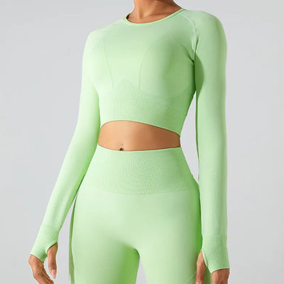 Women's Seamless Long Sleeve Top