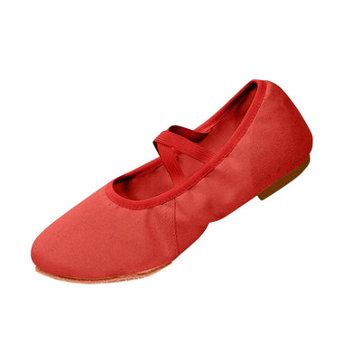 Canvas Ballet Shoes Women | Gymnastics Shoes | Elastic Bandage Split Sole Shoes