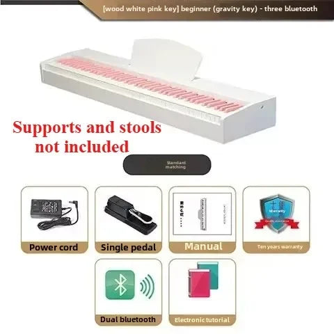 Piano 88 Keys Weight Adult Children Practice Electronic Piano Beginner Domestic Professional Grade Piano Keyboard Instrument