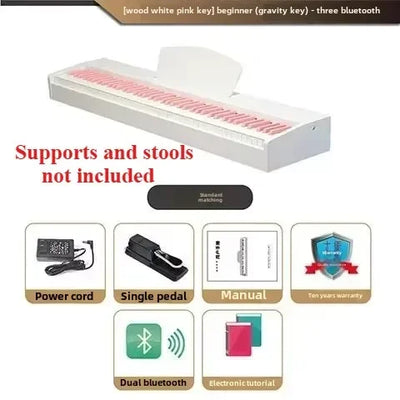Piano 88 Keys Weight Adult Children Practice Electronic Piano Beginner Domestic Professional Grade Piano Keyboard Instrument