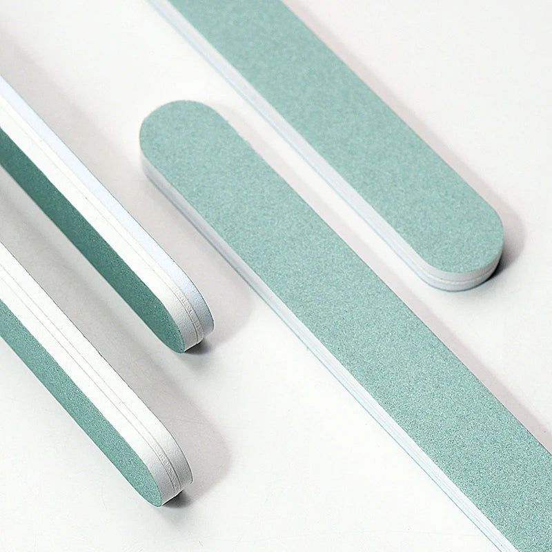 50/100Pcs Nail Buffers Blocks With Different Grits 600 3000 Sanding Nail Art Tips Tool File Washable Accessories Manicure Buffer