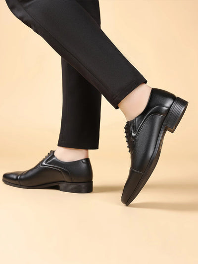 Men's Oxford Formal Dress Shoes Business Comfortable Classic Lace Up Shoes for Weddings, Church, Office, Prom