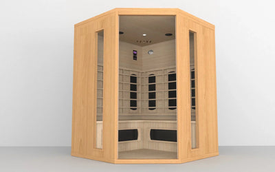 Indoor Traditional Sauna Dry Steam Far Infrared Sauna Room Outdoor Electric Stove Sauna