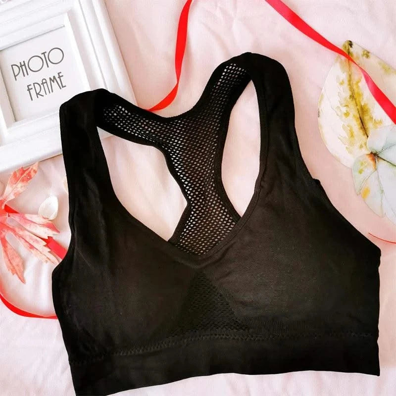 Women Breathable Sports Br a Activewear