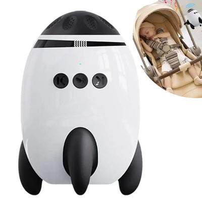 Baby Stroller Rocker accessories | Portable Automatic Infant Swing Sleep Soother with White Noise & Bluetooth