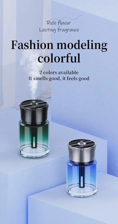 Smart car fragrance diffuser; car fragrance; automatic car fragrance diffuser; starry ceiling environment. USB car fragrance dif