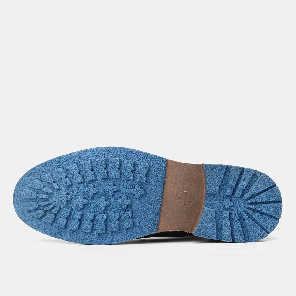 Men's Formal Shoes British Retro Brogue Shoes Mens Casual Business Leather Oxfords Men Office Dress Shoe Flats