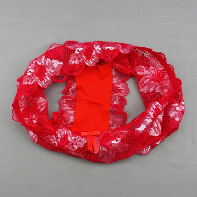 New 2023 Transparent Underwear Women Sexy Lace Panties Women Bikini Bottom Boyshorts Hollow Out Ladies Floral Boxers M-XXL