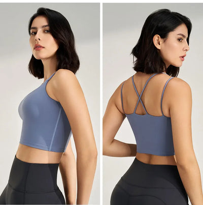 Women's sexy yoga sling bra