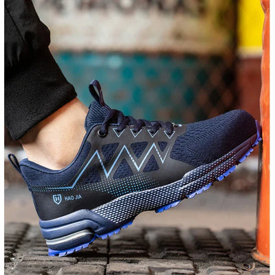 Men's Safety Shoes Anti-Smashing Steel Toe Shoes Indestructible Wear-resistant Men Boots Puncture Proof Work Safety Boots 안전화