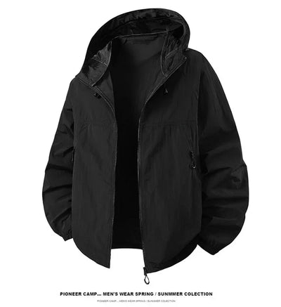 New Summer Camping Hiking Jackets Men Fishing Cycling Hooded Gym Sports Running Coats Outdoor Sun-Protective Thin Jackets Women