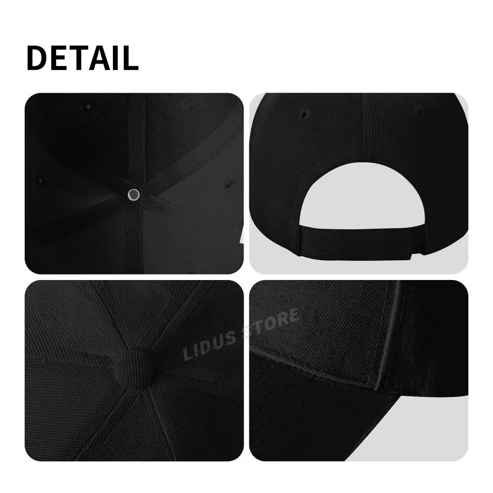 Atheist Atheism Symbol Print Baseball Cap Summer Men Sunhat Fashion Adjustable Unisex Atheism No Religion Hats Bone