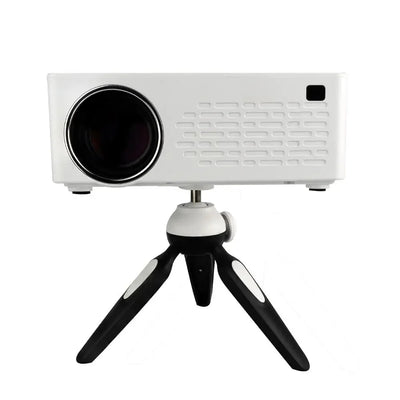 Besus J12C Pro Mini Portable Projector, 1080P Full HD, connects to your cell phone, 120 inch large screen projection for indoor.