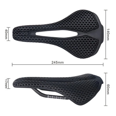 Ultralight 3D Printed Bicycle Saddle 160g Comfortable Breathable MTB Road Mountain Bike Racing Saddles Cycling Seat Accessory
