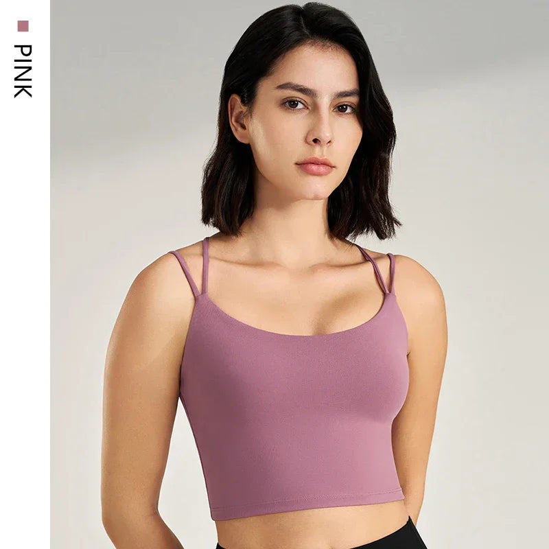 Women's sexy yoga sling bra