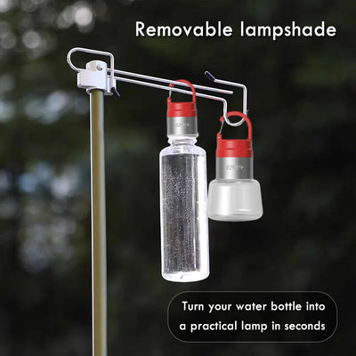 LED Bottle Light Camping Lantern with Flowing Light USB Portable Handheld Hanging Bottle Lamp Outdoor Multi Use