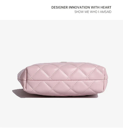 Elegant Handbag For Women Leather Material Popular Classic Shoulder Strap By Famous Designer Luxury Brand Durable