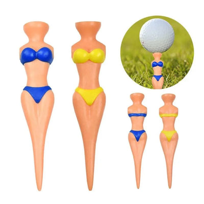 5 Pcs/Lot Women Ball Holder Lady Model Outdoor Golf Tees Golf Training Golf  Accessories Clubs Tee