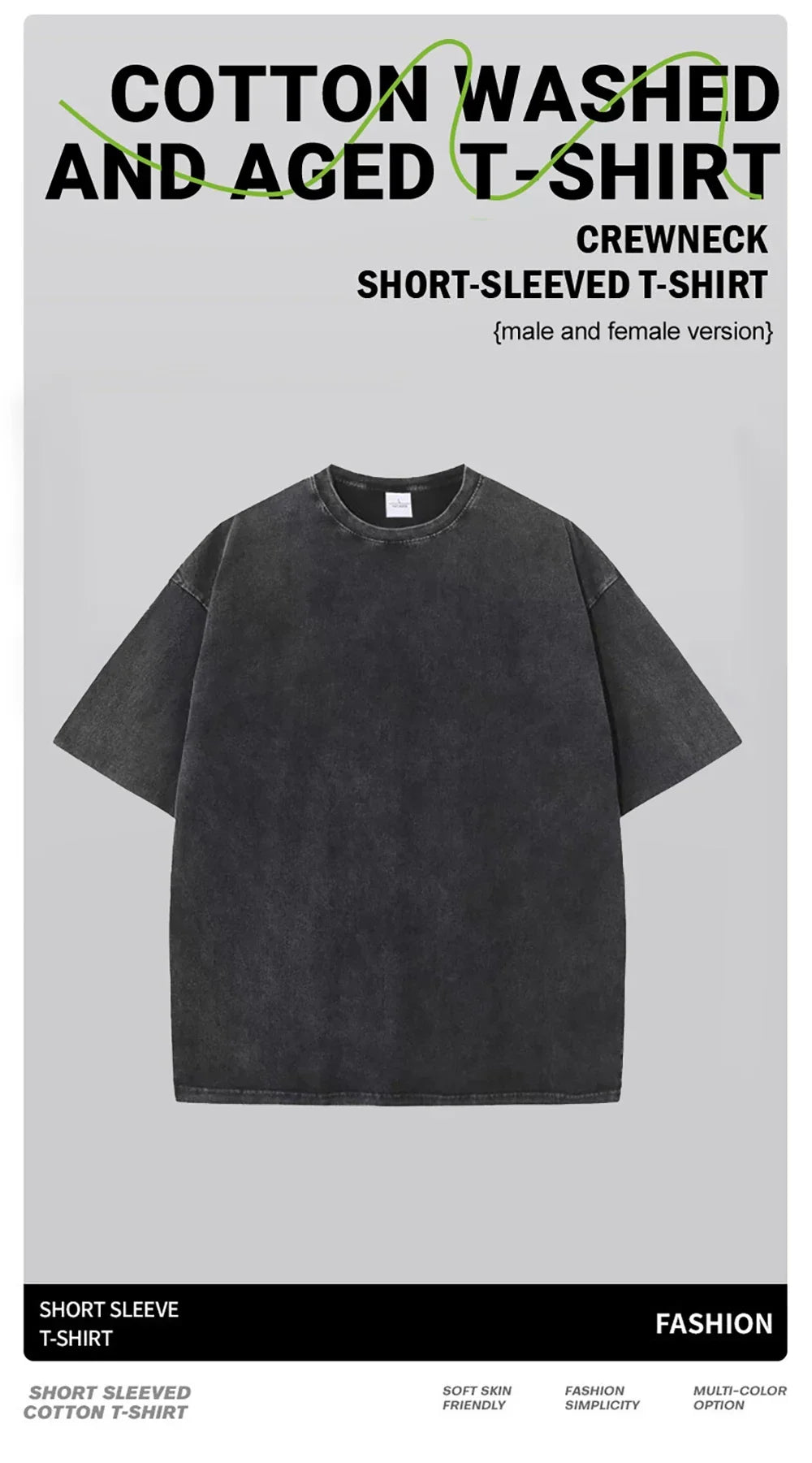 Women's Cotton Washed T-Shirts Trend