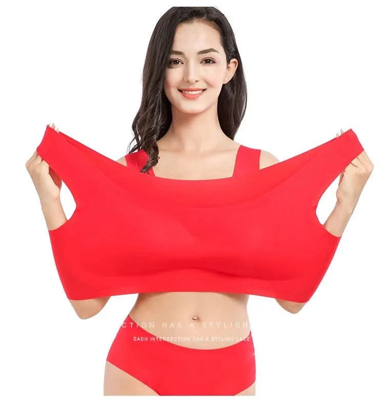 Plus Size Women Bras Bralette Comfortable Invisible Bras