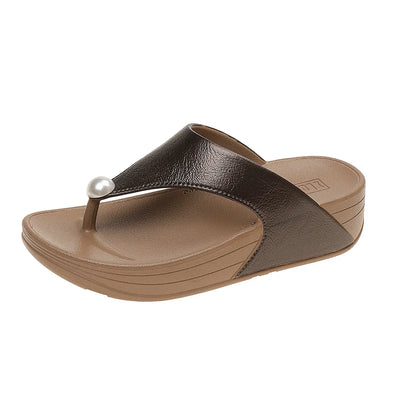 Women Bohemian Sandals Flip Flops Open Toe Sandals Summer Slippers Slides Casual Beach Shoes Retro Clip Toe Gladiator Sandals