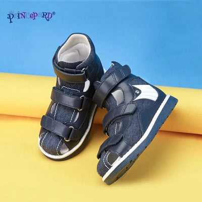 Orthopaedic Sandals for Kids and Toddlers | Children's Corrective Shoes for Flat Feet, Tiptoe Walking, High-Top Ankle Support