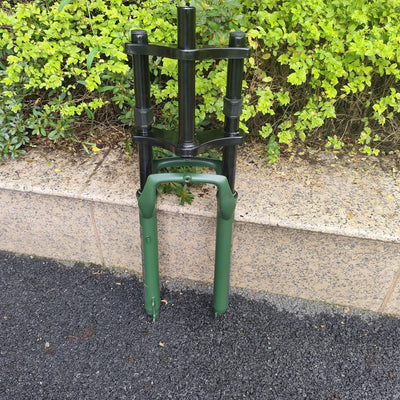 Double Shoulder  26X4.0 Snow Bike Front Fork  Steel  Beach Bicycle Fork    135mm Dropout  Fat Bike Suspension