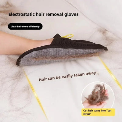 Pet Hair Cleaning And Collection Gloves Pet Double-sided Multi-functional Beauty Glove Tool Reduce The Pressure Of Pet Ownership