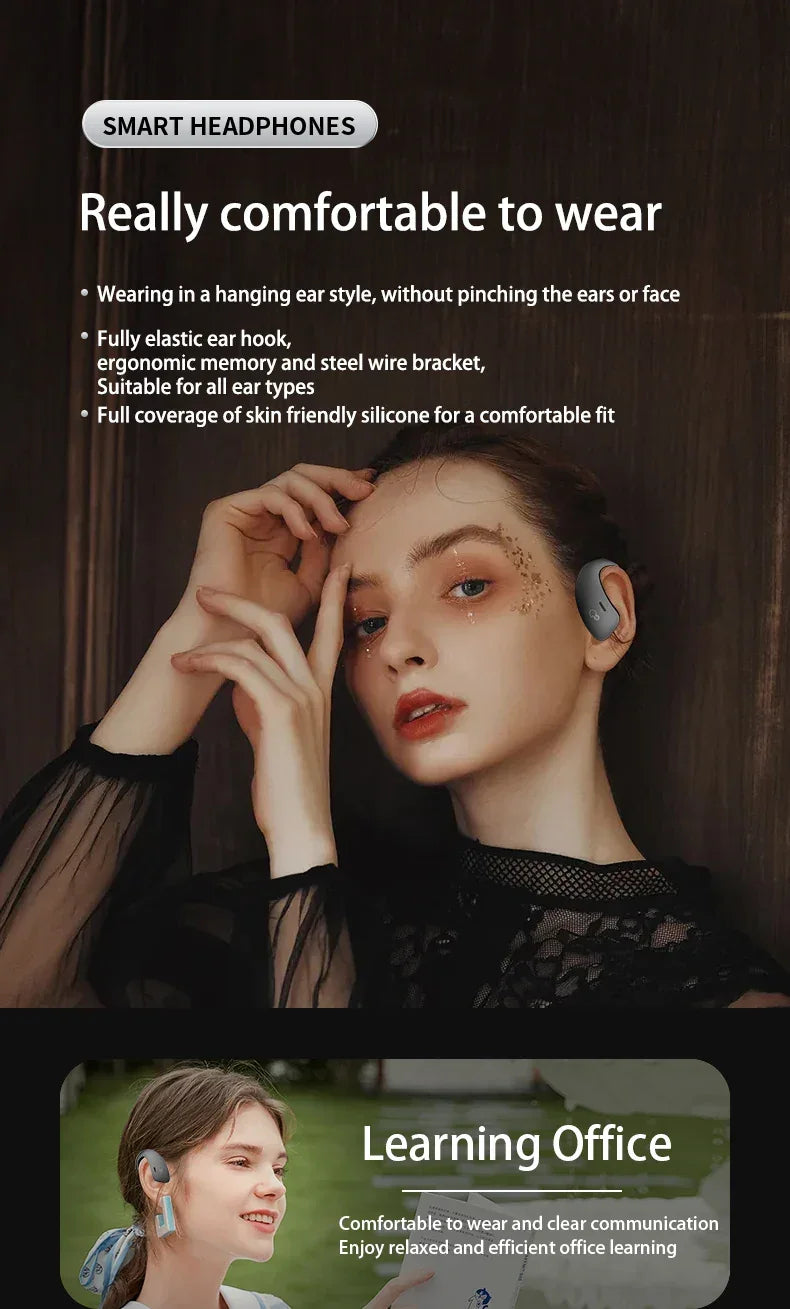 Wireless Earbuds, Bluetooth 5.3 Earbuds Stereo Bass, in-Ear Noise Cancelling Mic, Earphones IP7 Waterproof Sports, 40H Playback.