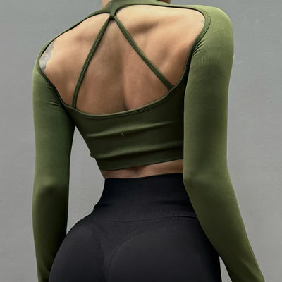 Women's Long Sleeve Seamless Top