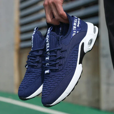 Breathable Mesh Sports Shoes 2025 Spring and Summer Lightweight Shock-absorbing Running Shoes Men's Casual Trendy Shoes  sale