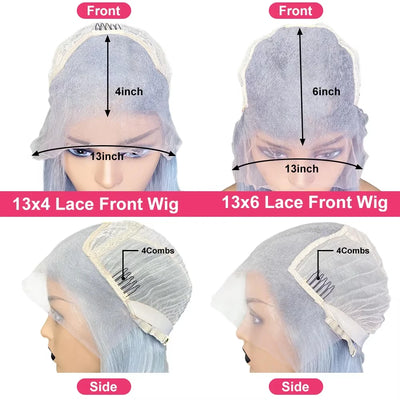 200% Kinky Curly Human Hair Wigs HD 13x4 Full Frontal Wig For Women Pre Plucked Lace Front Curly Wig 100% HD Lace Human Hair