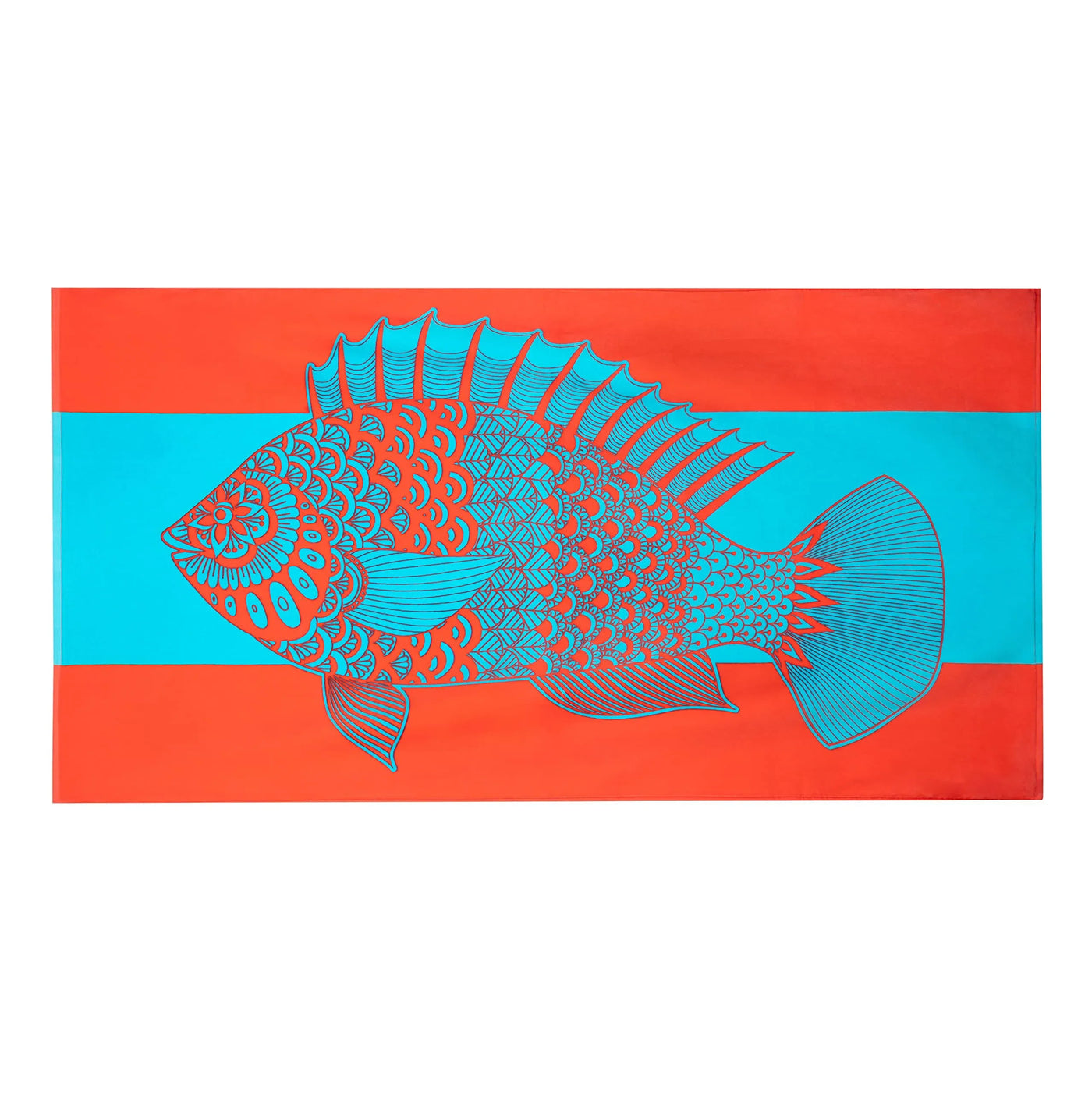 Beach Towels Tropical Animals Blue Unique Design Multiple Sizes Cotton Bath Towels Suitable for Kids and Adults