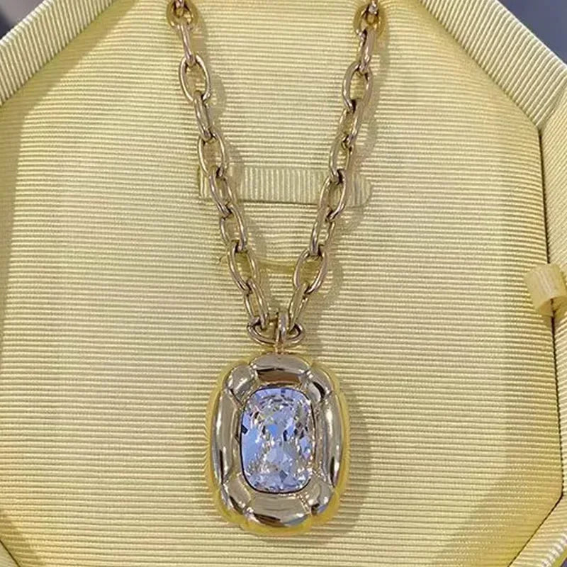 2025 New Trend Fine Jewelry Set Charming Luxury Yellow Flower Crystal Fashion Necklace Bracelet Earrings for Women's Party Gifts