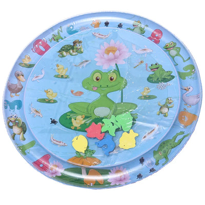 ROOXIN Baby Water Play Mat Inflatable Cushion PVC Infant Toddler Water Pad For Kids Outdoor Summer Playing Water Mat Water
