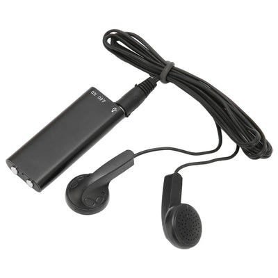 Rechargeable Recorder Voice Recorder HD Noise Reduction Voice Activated USB Charging Mini Sound Recorder for Meetings Interviews