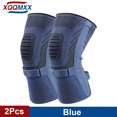 Knee Compression Sleeve for Knee Pain. Knee Support Brace with Side Stabilizers & Patella Tendon Strap for Working Out,Arthritis