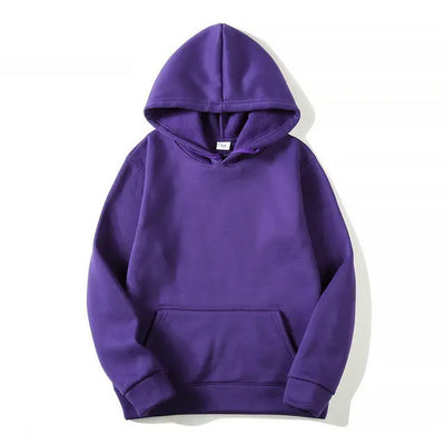 Blank Fleece Fashion Hoodies Men Pull Over Wholesale Hooded Sweatshirt Unisex Cheap Solid Capucha Hoodie In Bulk Sudaderas Con